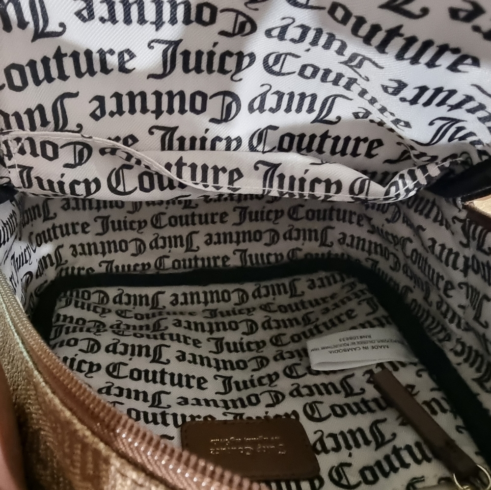 ✨️HOST PICK✨️ Juicy Couture Gold buckle back pack - Picture 4 of 5